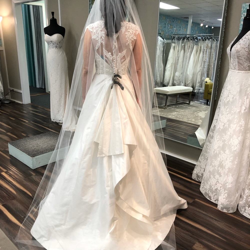 Beautiful Lace Wedding Topper View 4